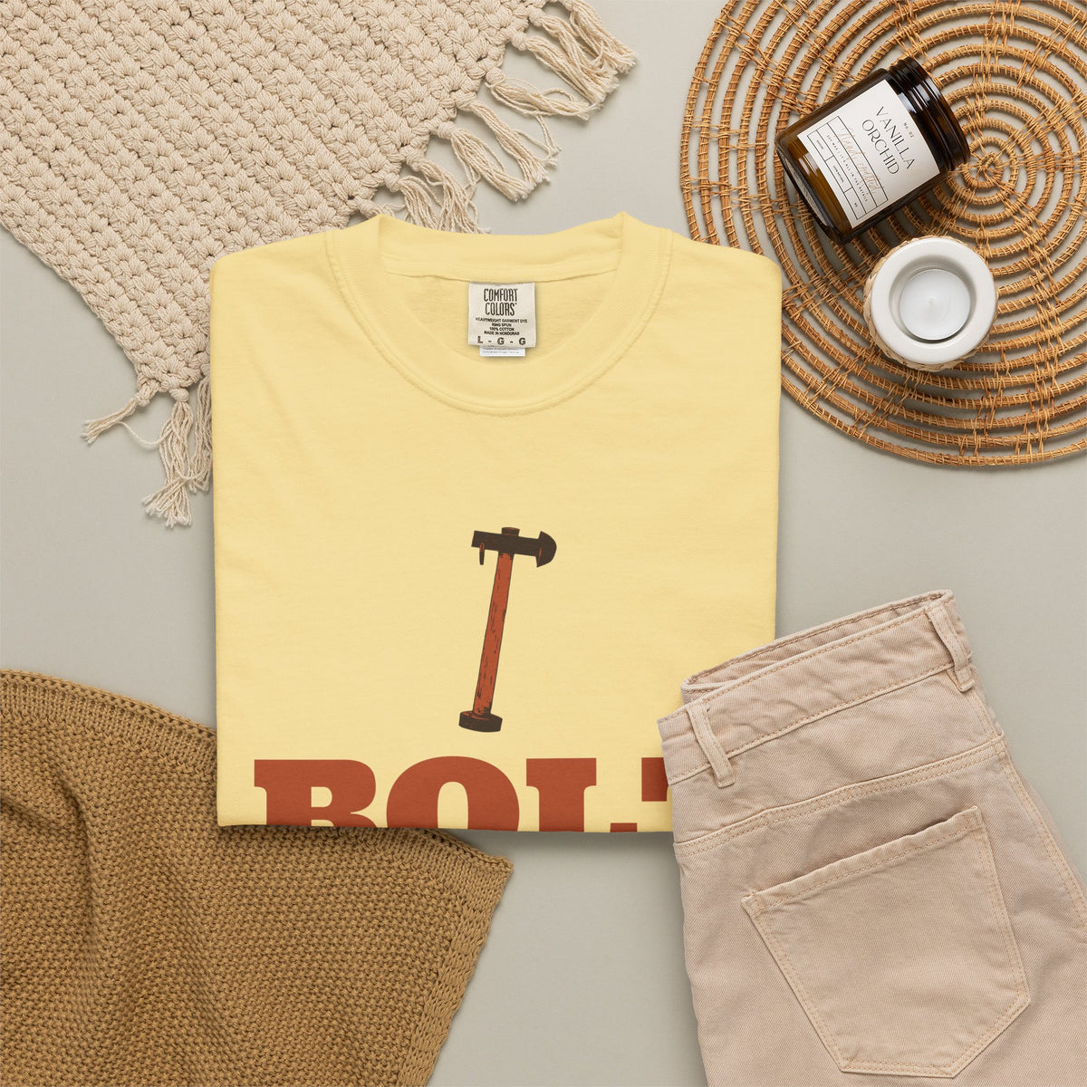 Mechanic Gift Shirt - Bolt Won't Budge Bigger Hammer Tee