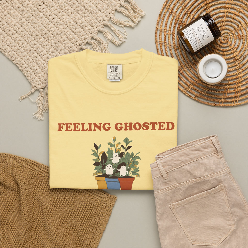 Plant Lover Halloween Shirt - Feeling Ghosted by My Houseplants