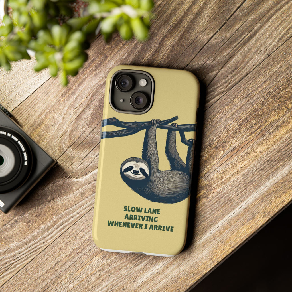 Sloth Phone Case - Slow Lane Tough Case