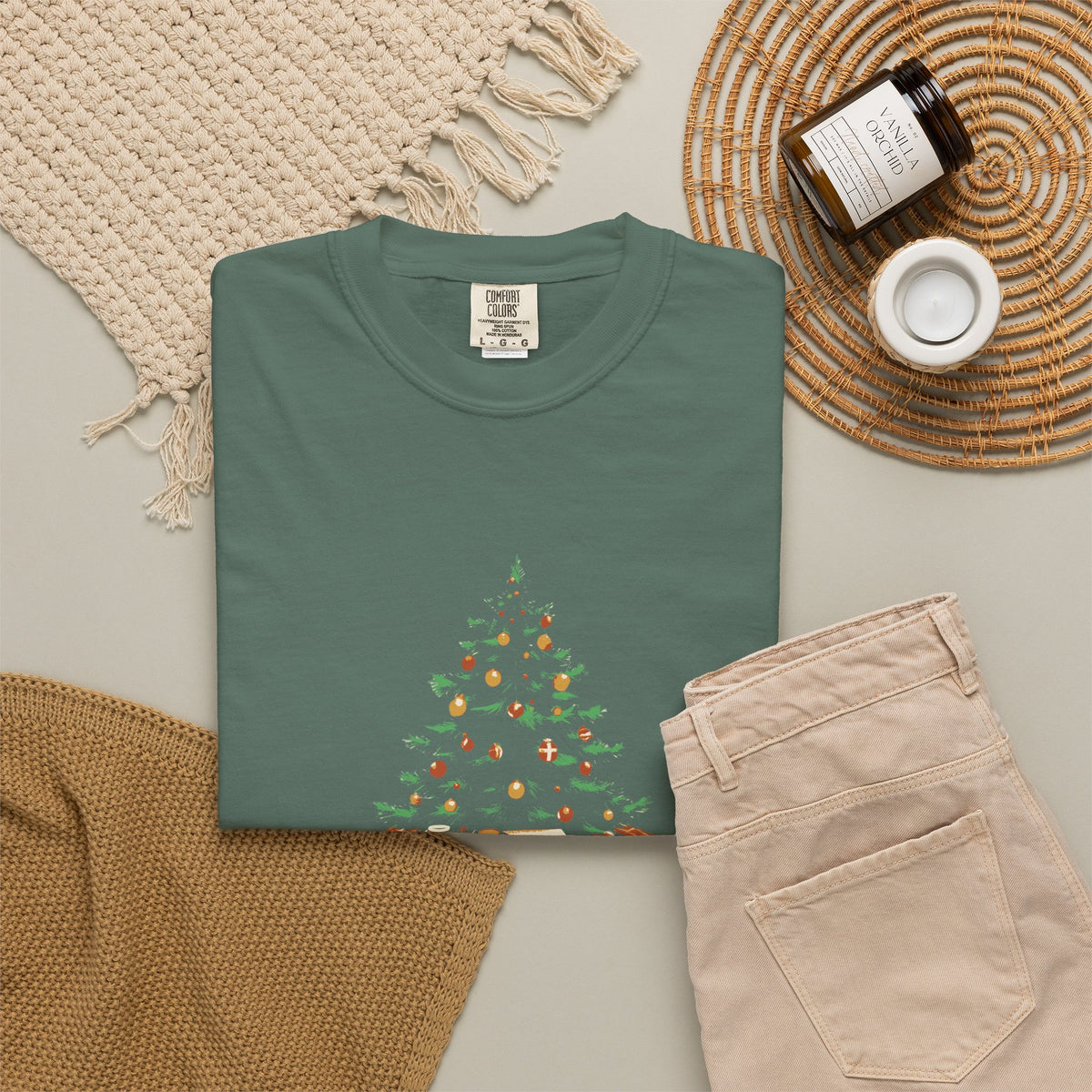 Model Train Christmas Shirt - The Tree Competes With the Layout Tee