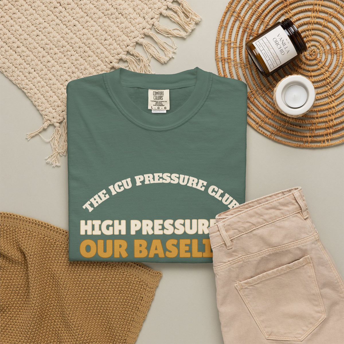 Club Shirt - The ICU Pressure Club High Pressure is Our Baseline