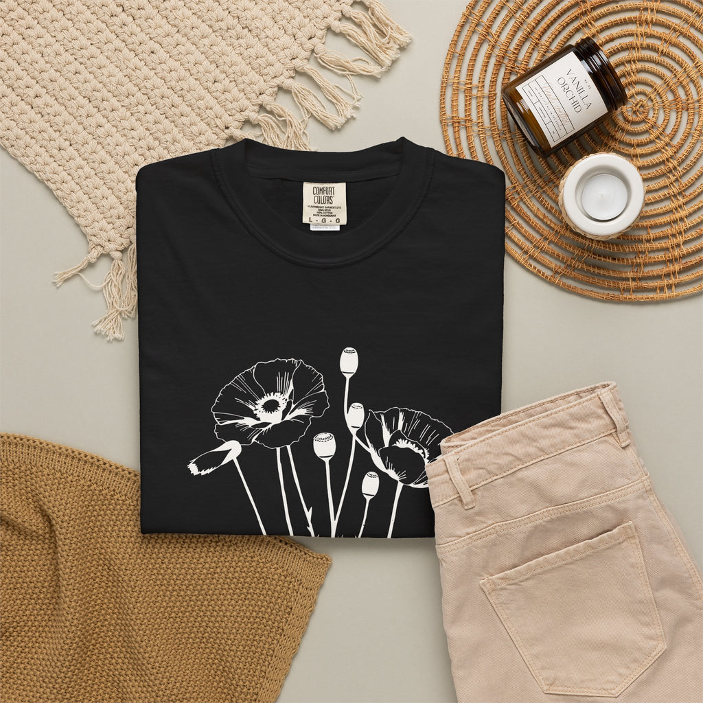 Funny Poppy Patch Shirt - Plant Lover Summer Gift Tee