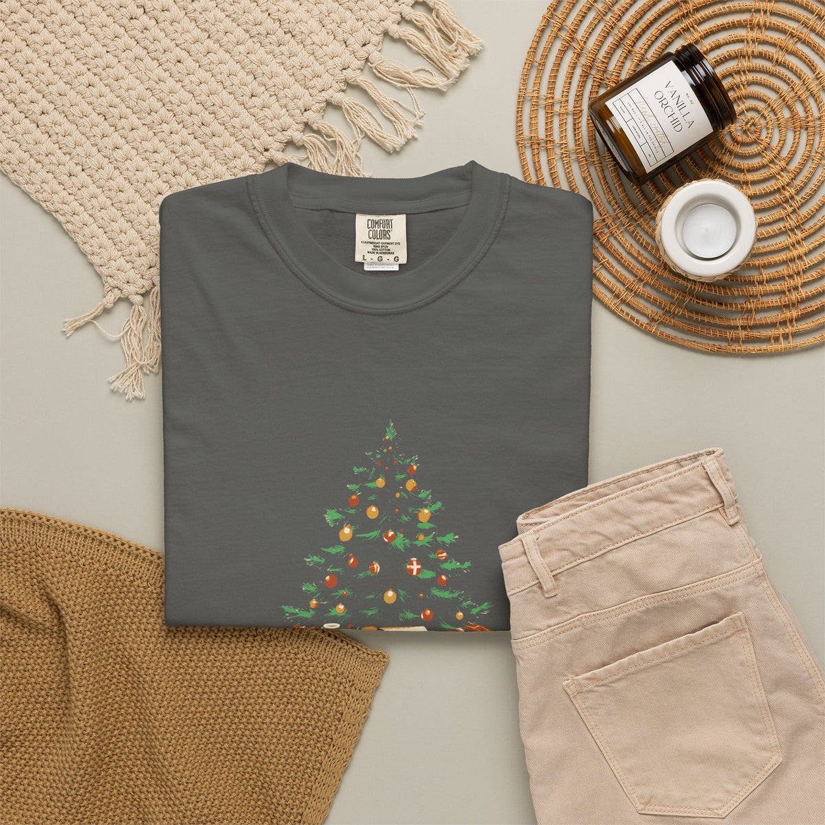 Model Train Christmas Shirt - The Tree Competes With the Layout Tee