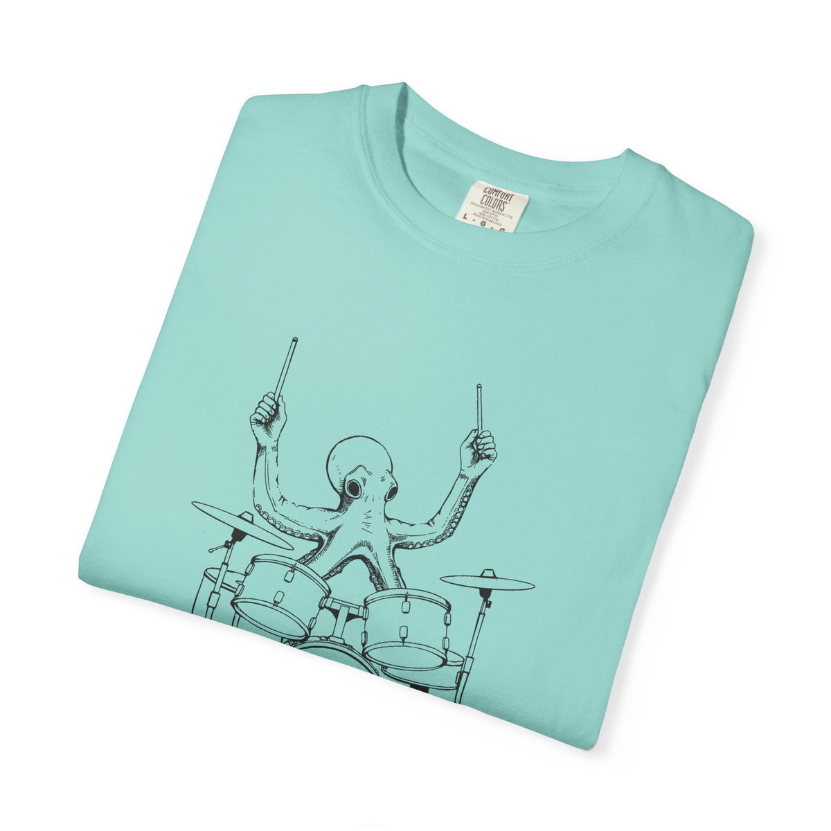Octopus Drummer Shirt Guitarist Tee