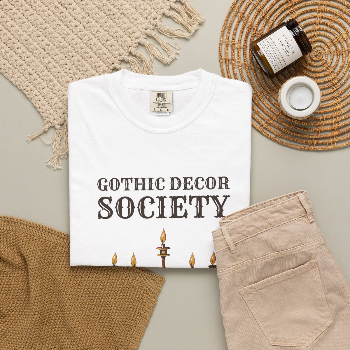 Goth Home Decor Shirt - Gothic Decor Society Dust is Our Glitter