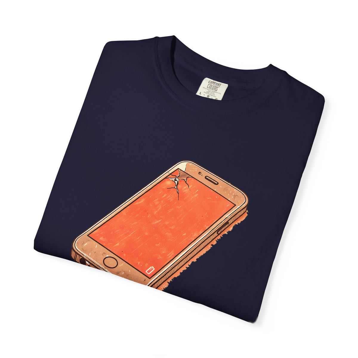 Phone Addict Shirt - One Percent Left. Texted Absolutely Everyone.