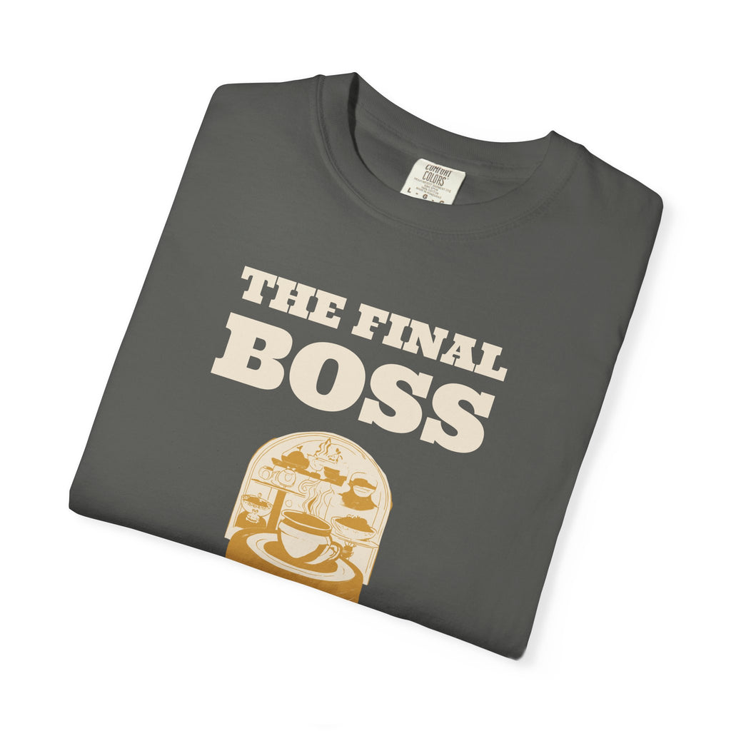 Funny Video Gamer Shirt - The Final Boss is Dinner Being Ready