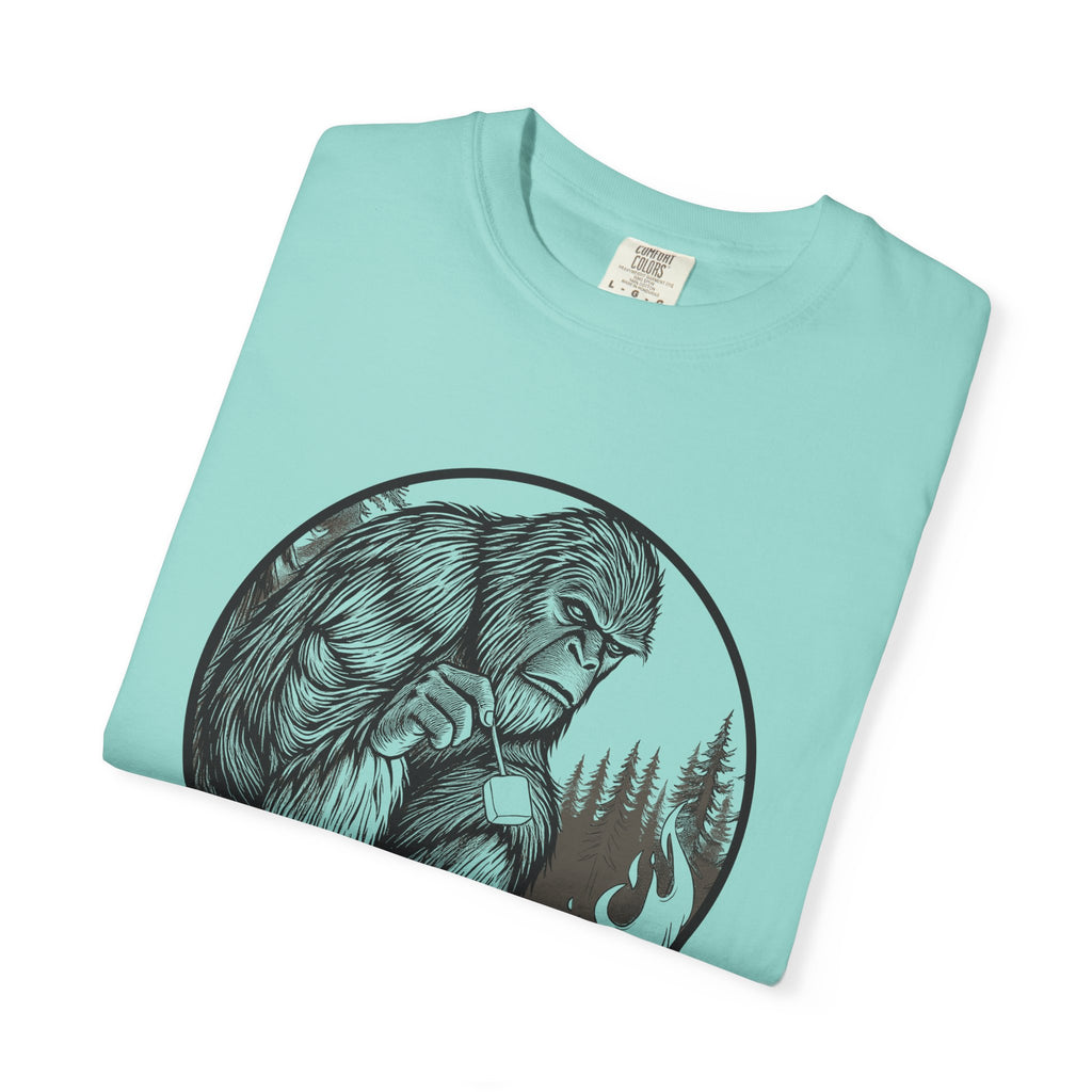 Bigfoot Camping Shirt - Campfire Myth Tee