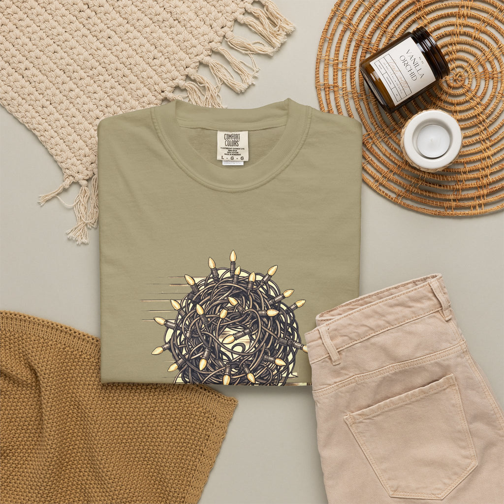 Christmas Lights Lover Shirt - Thanks for the Knot Last Year's Me