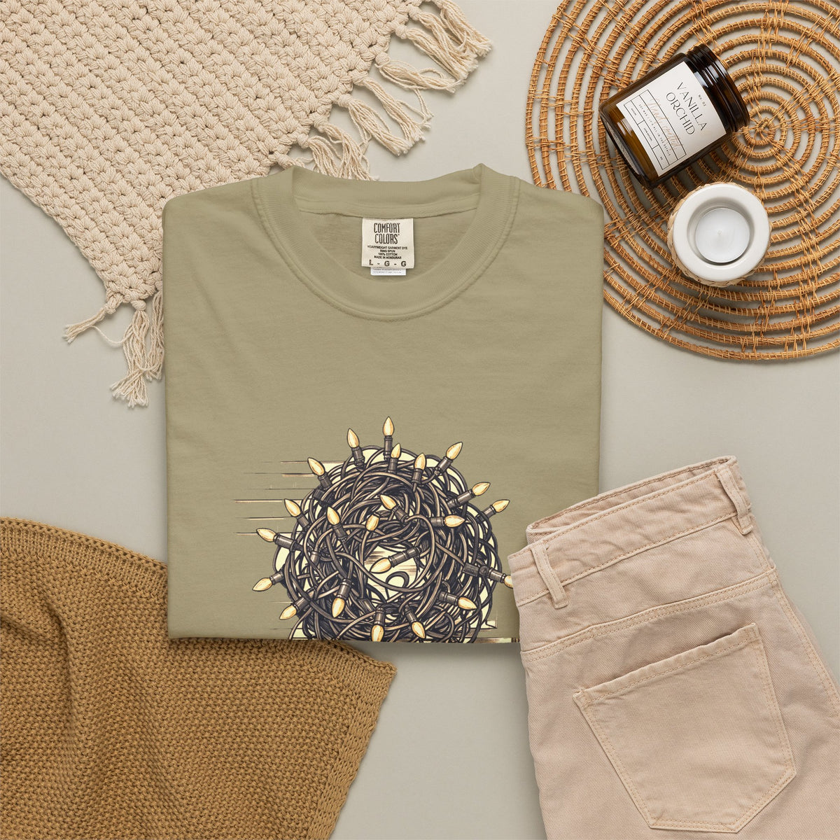 Christmas Lights Lover Shirt - Thanks for the Knot Last Year's Me