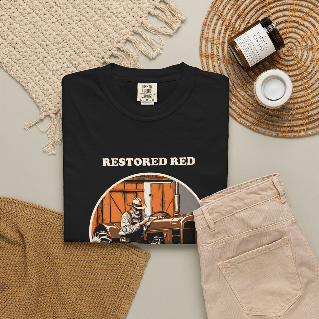 Restored Red Every Bolt Turned by Hand Shirt Tee