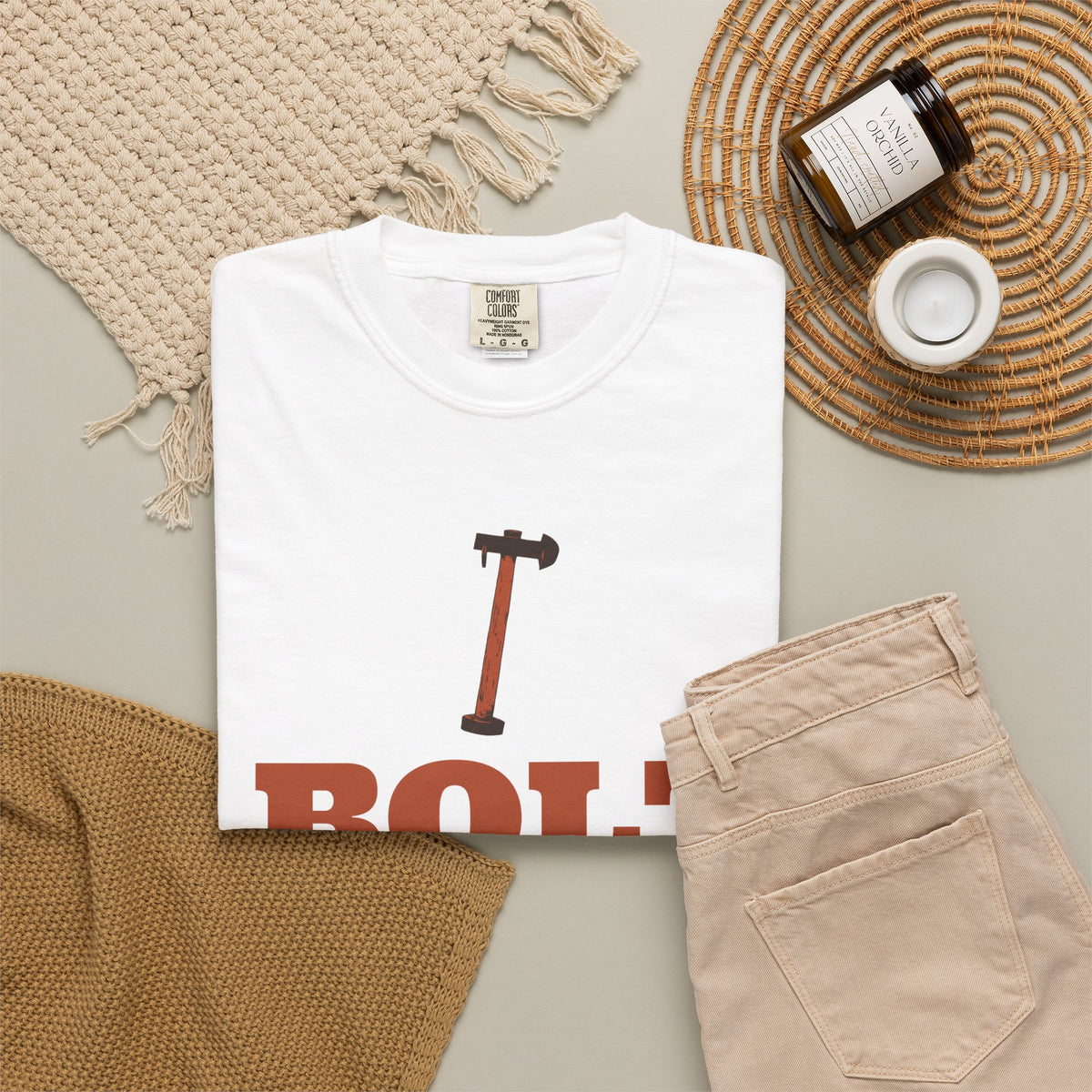 Mechanic Gift Shirt - Bolt Won't Budge Bigger Hammer Tee
