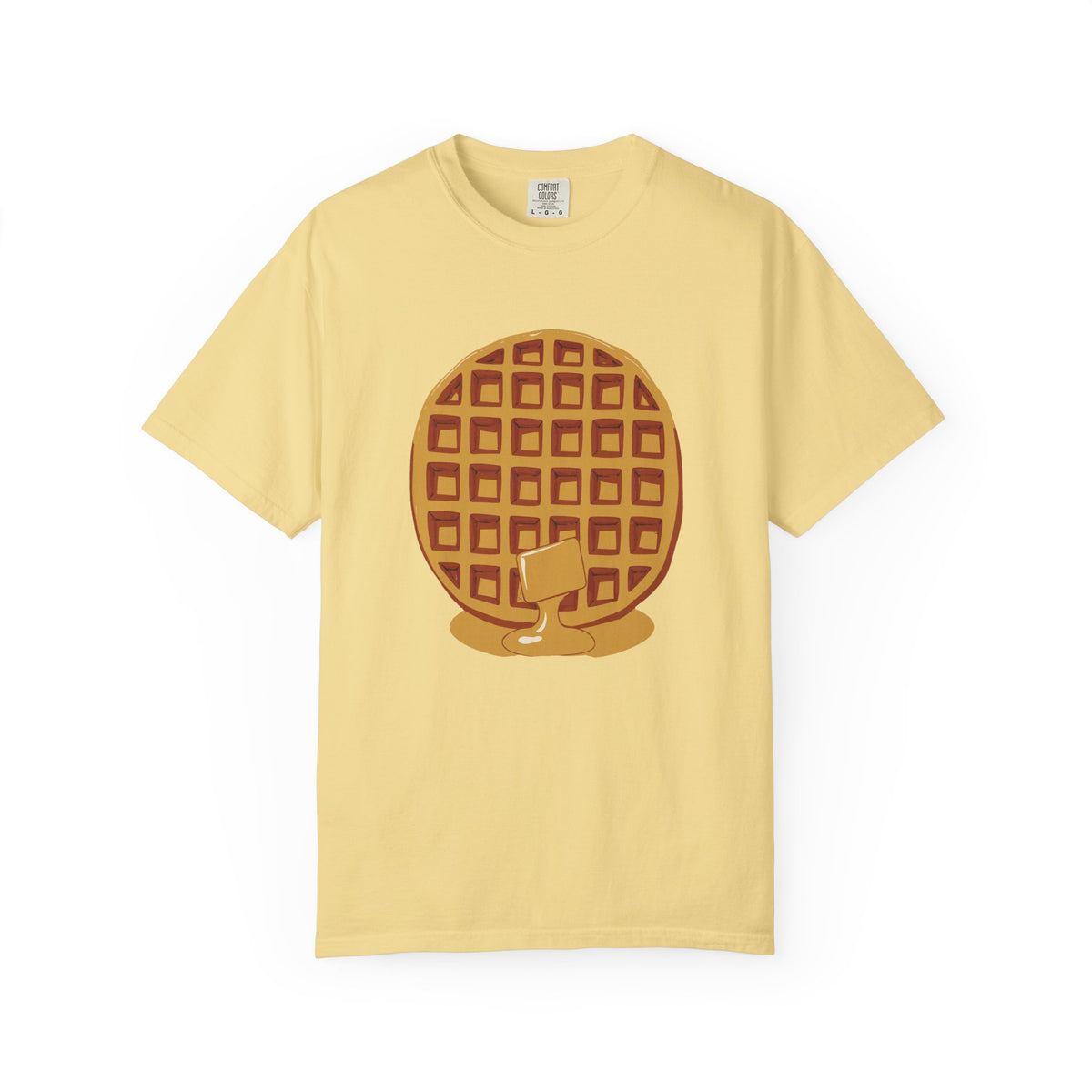 Breakfast Lover Shirt - Golden Waffles Tee