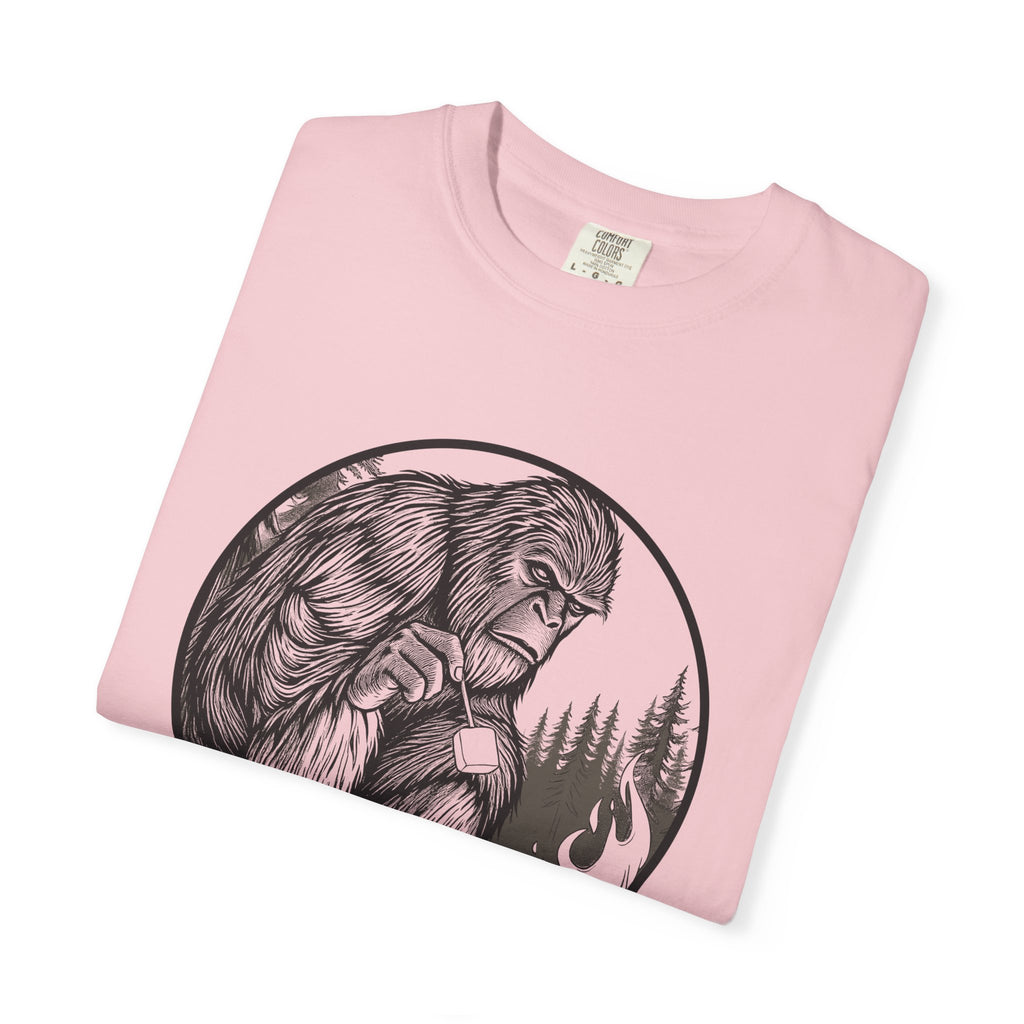 Bigfoot Camping Shirt - Campfire Myth Tee