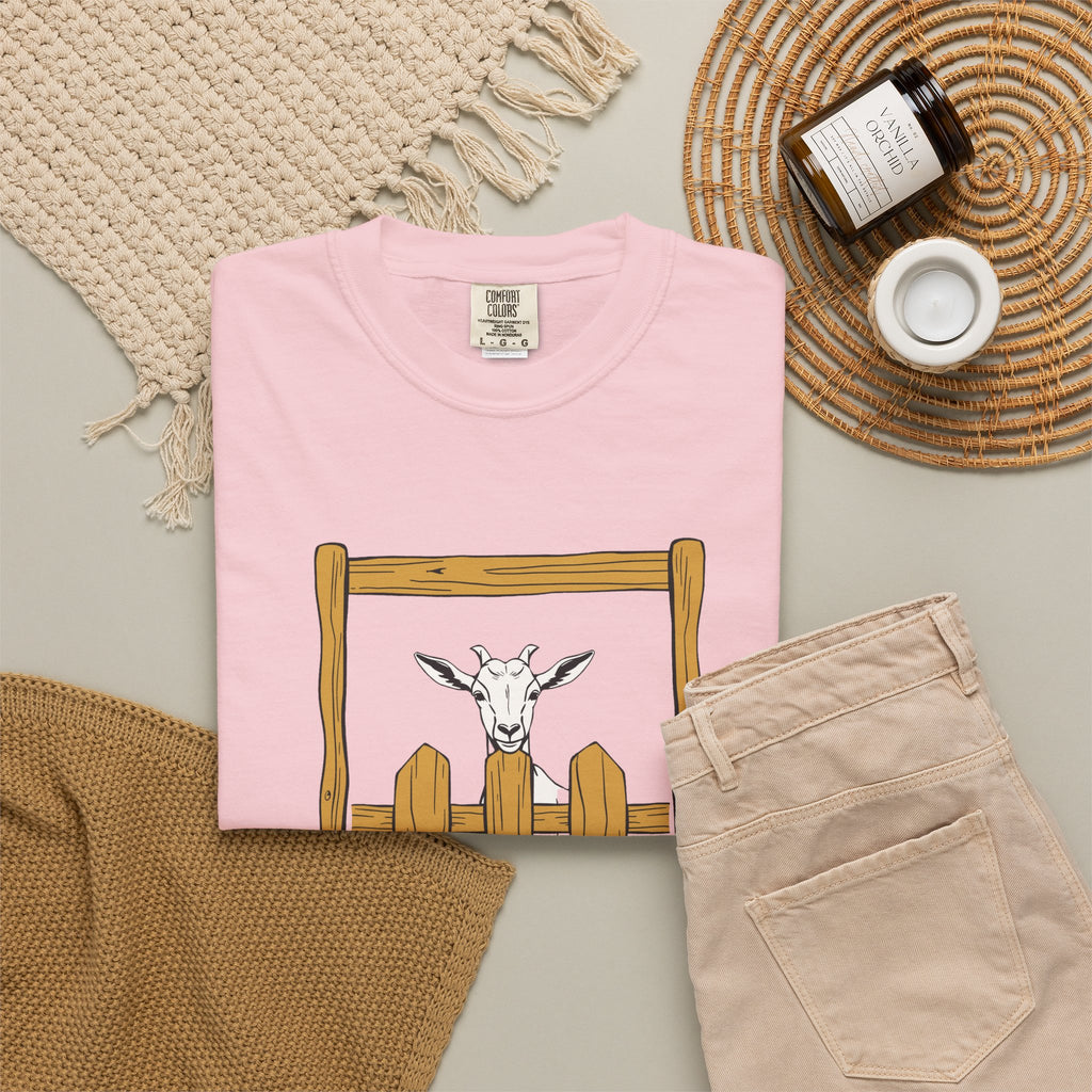 Caution: Loose Goats Hide Your Snacks Shirt Goat Owner Tee