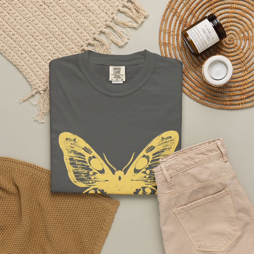 Night Owl Gift Shirt - Burning the Midnight Oil with the Moths Tee