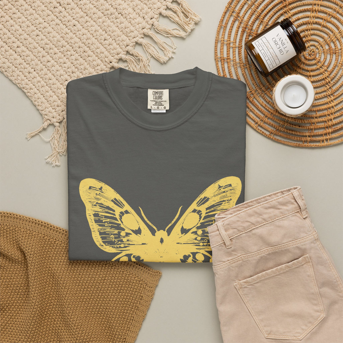 Night Owl Gift Shirt - Burning the Midnight Oil with the Moths Tee