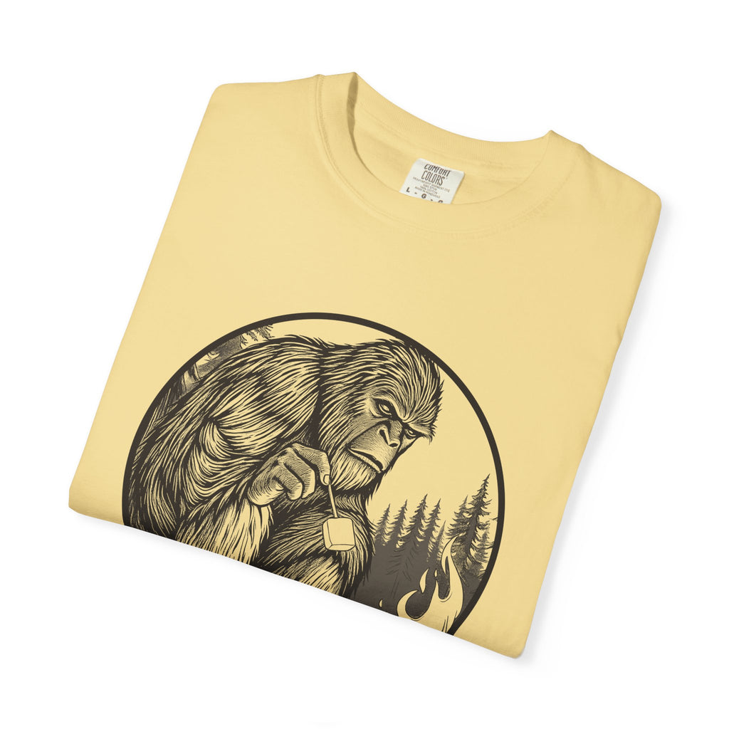 Bigfoot Camping Shirt - Campfire Myth Tee