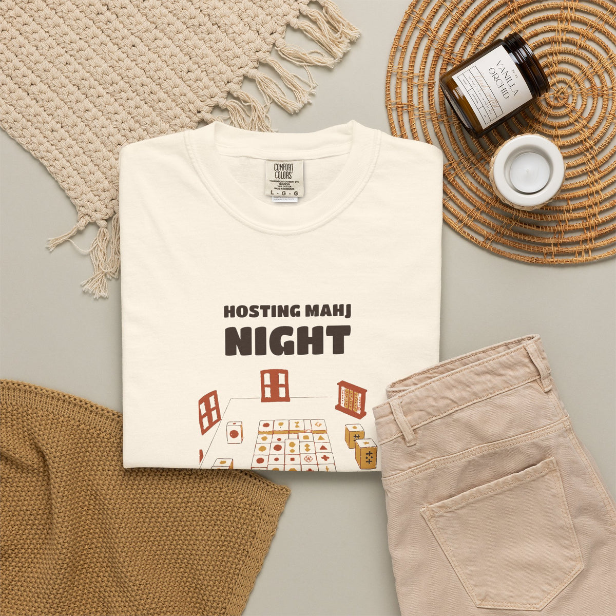 Funny Hosting Mahj Night Snacks Took Longer Than Setup Shirt