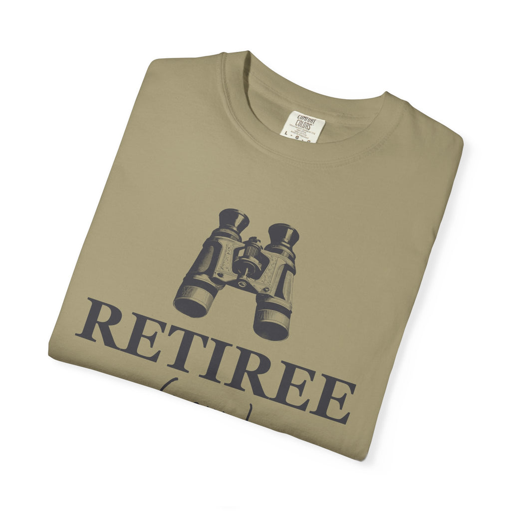 Gift Shirt - Retiree Professional Backyard Bird Watcher
