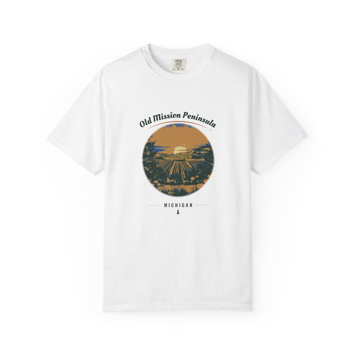 Old Mission Peninsula Shirt - Michigan Souvenir Tee