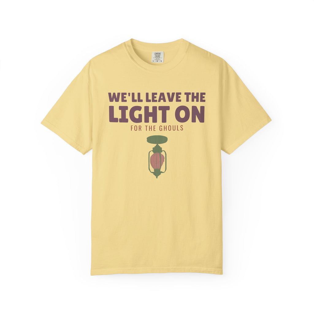 Ghost Halloween Shirt - We'll Leave the Light on for the Ghouls