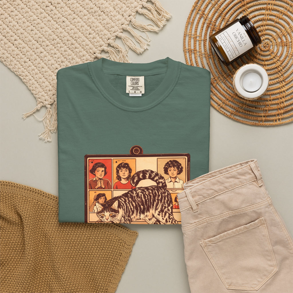 Remote Worker Gift Shirt - Cat Tail Stole the Presentation Tee