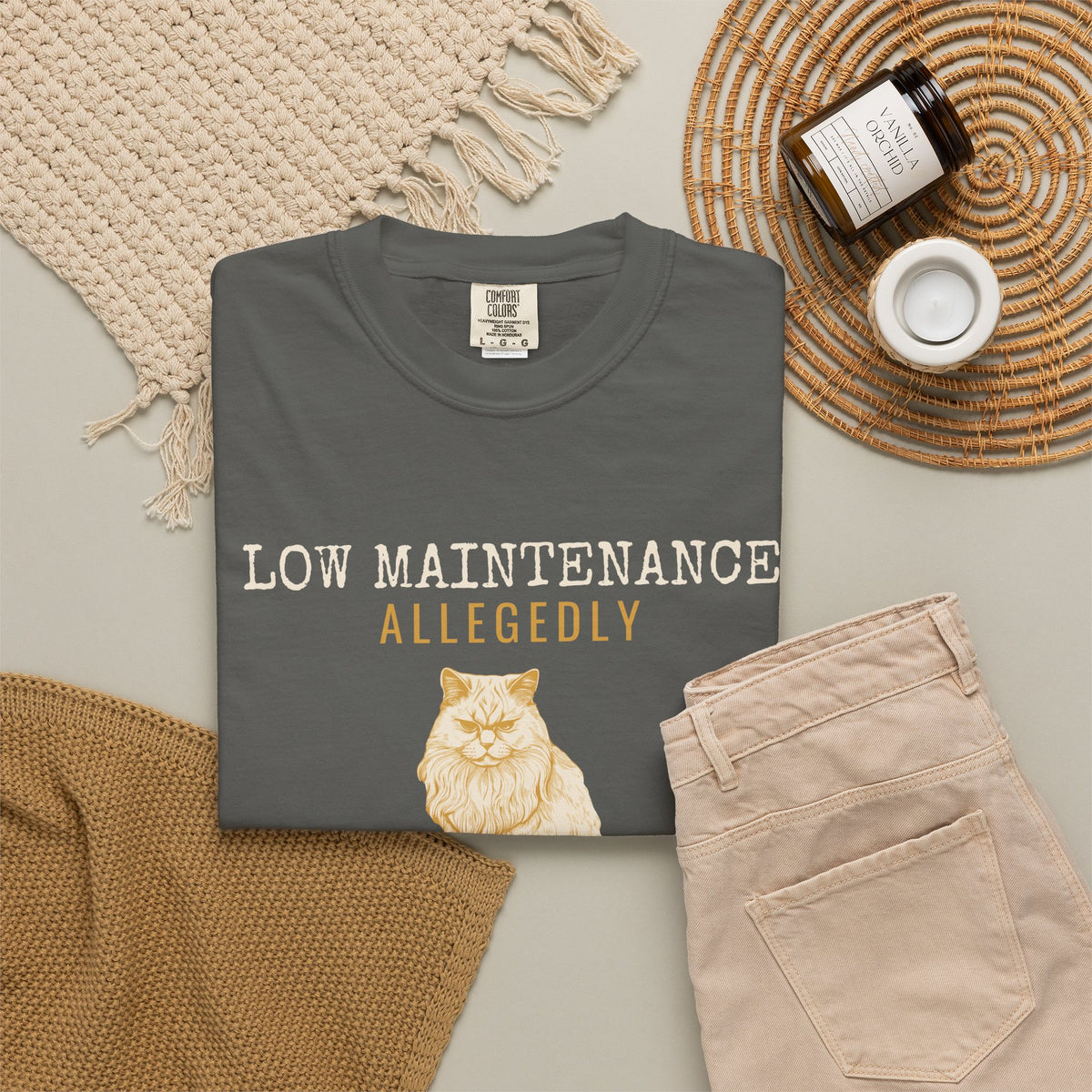 Foster Parent Shirt - Low Maintenance Allegedly Tee