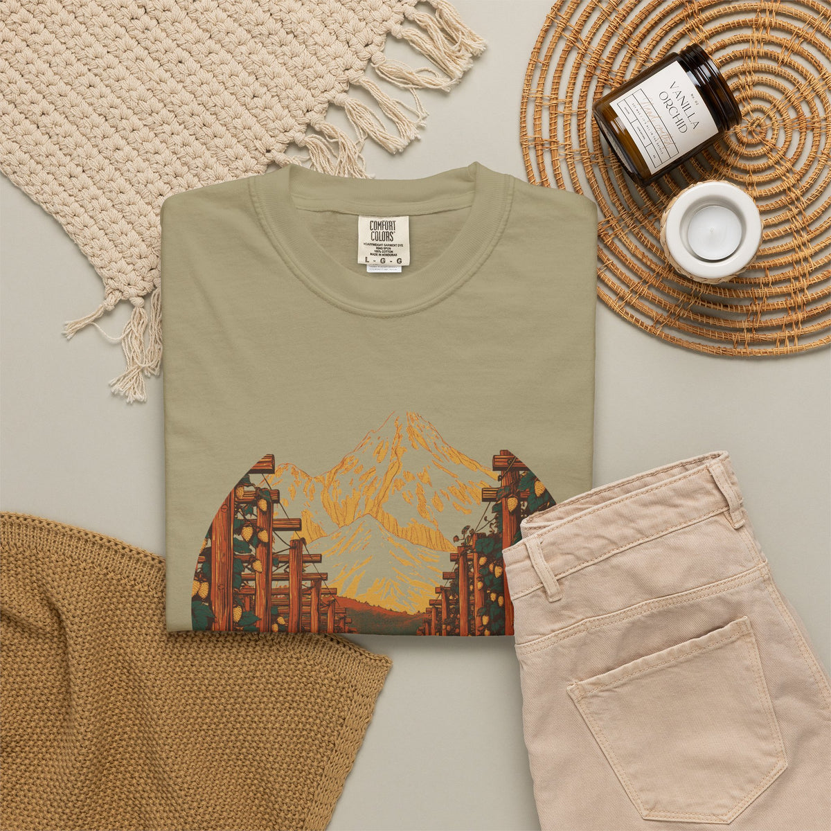 Craft Beer Lover Shirt - Alpine Hop Yard Tee
