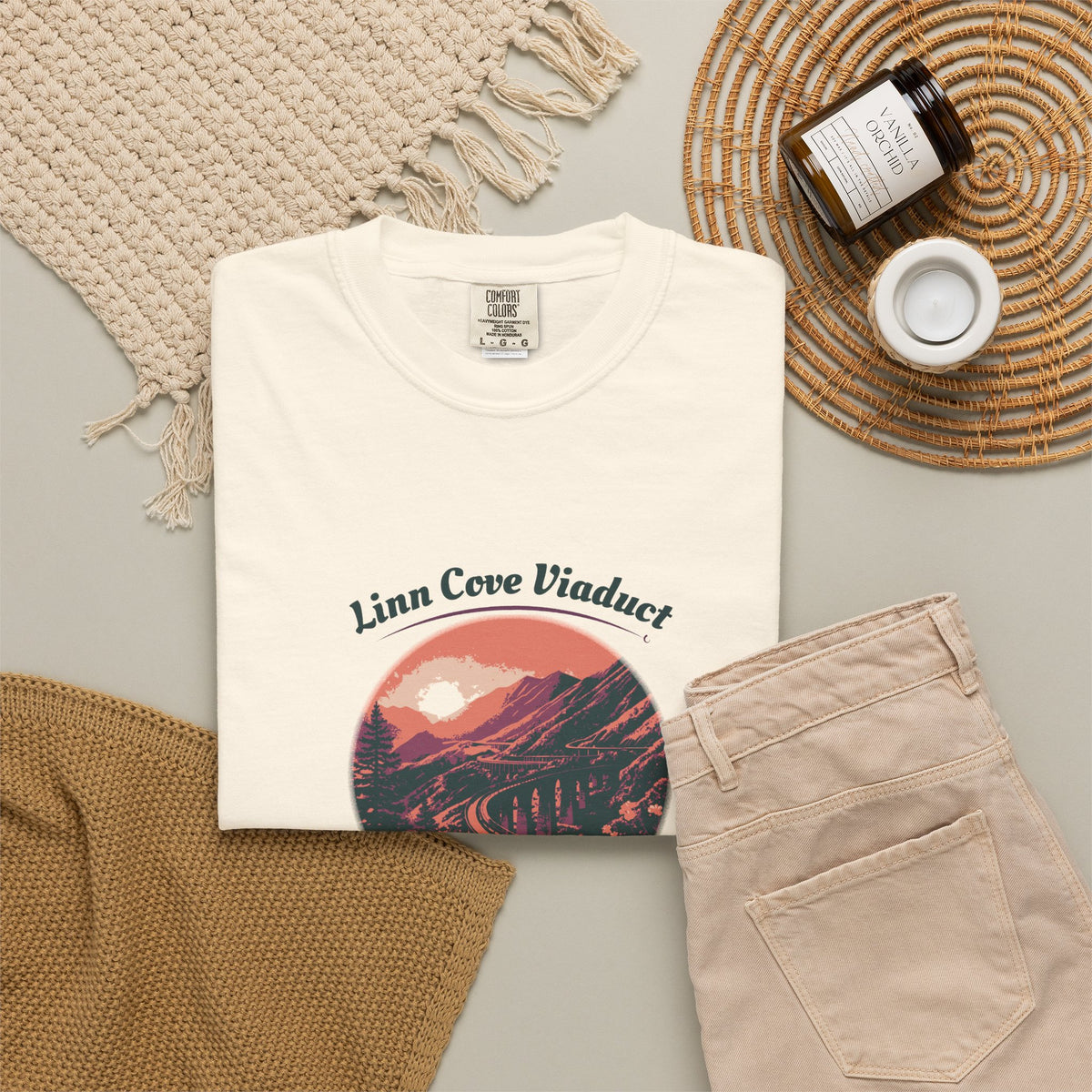 Linn Cove Viaduct Shirt - North Carolina Souvenir Tee