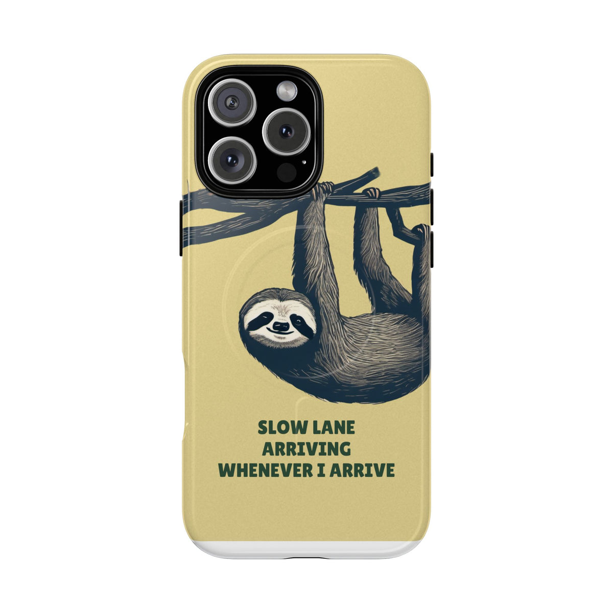 Sloth MagSafe Phone Case - Slow Lane Design