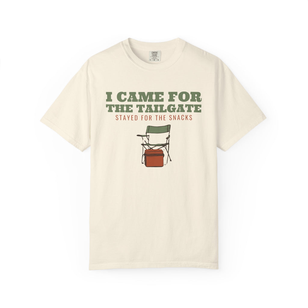 Tailgater Fall Shirt - I Came for the Tailgate Stayed for the Snacks