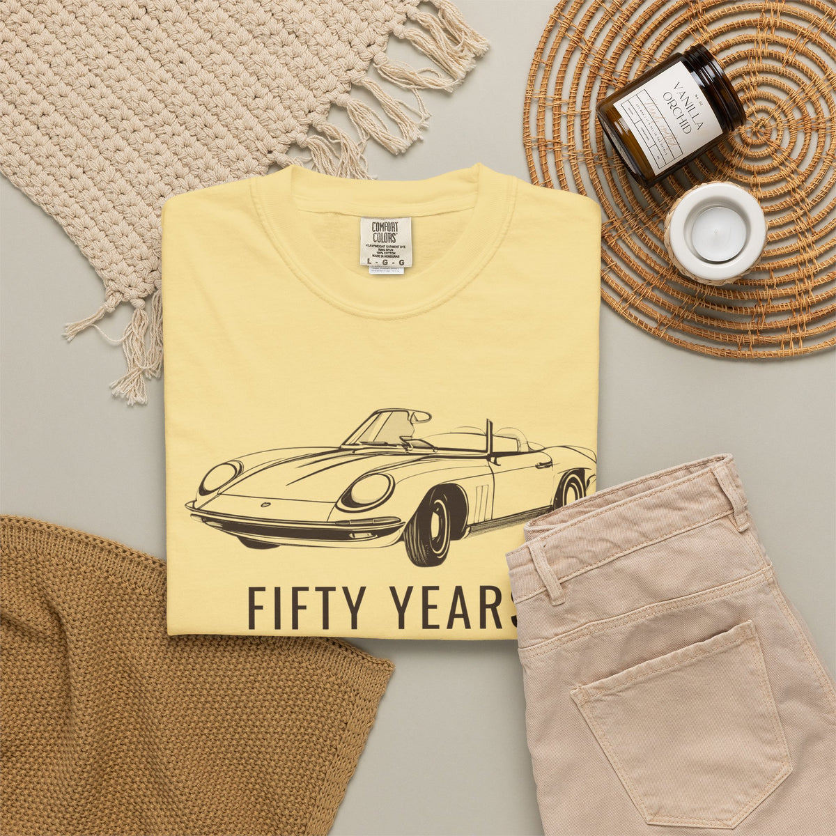 50th Birthday Gifts Shirt - Fifty Years Vintage Model Prime Condition