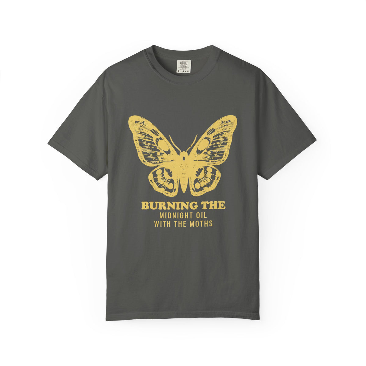Night Owl Gift Shirt - Burning the Midnight Oil with the Moths Tee
