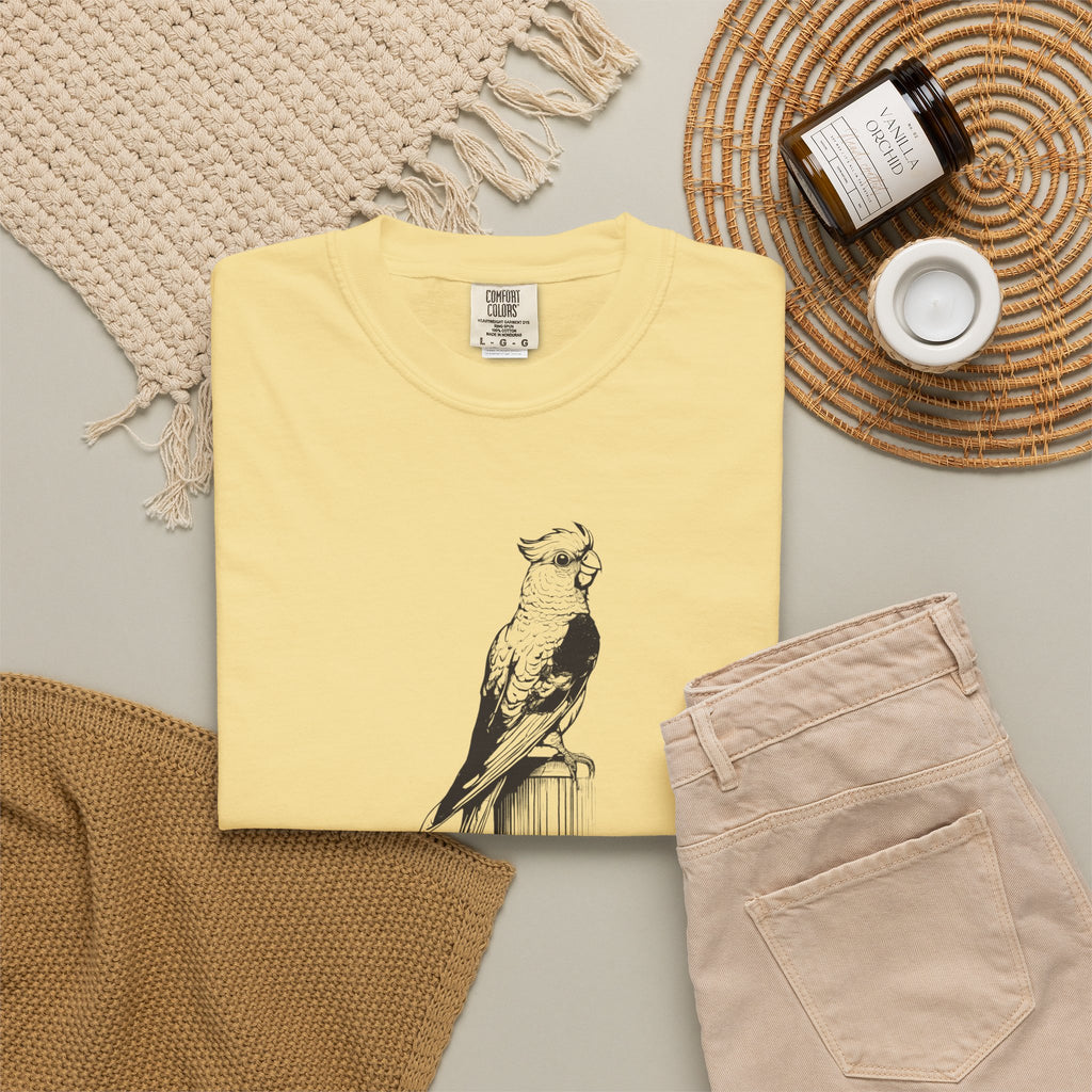 Funny Cockatiels Don't Whisper They Announce Shirt Tee