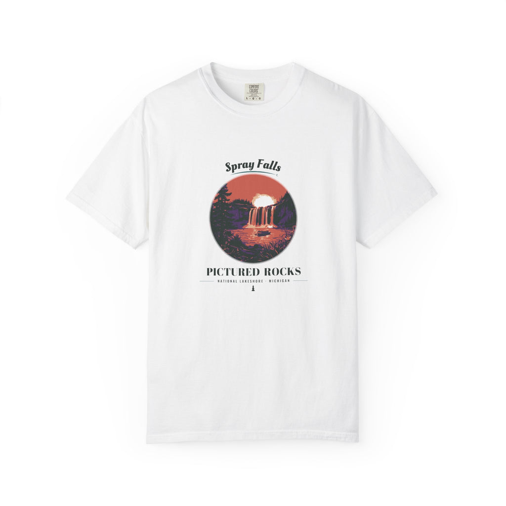Pictured Rocks National Lakeshore Shirt - Spray Falls Tee