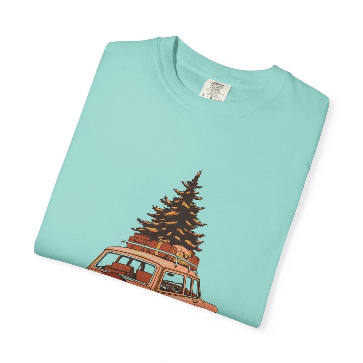 Tree Graphic Shirt - Over The River And Into Debt Tee