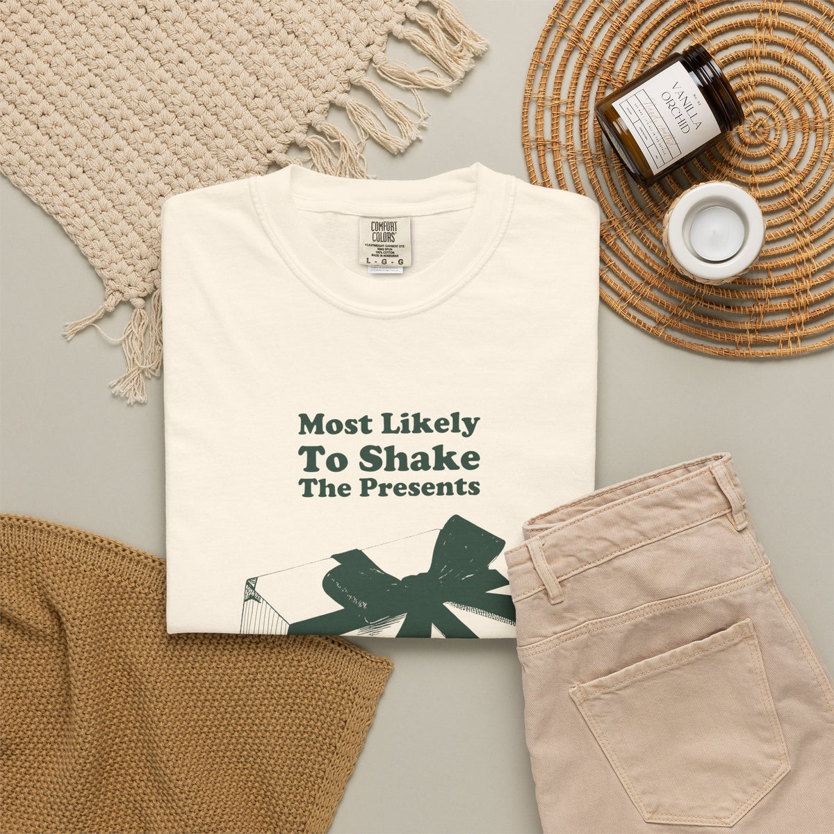Family Christmas Shirt - Most Likely to Shake the Presents Tee