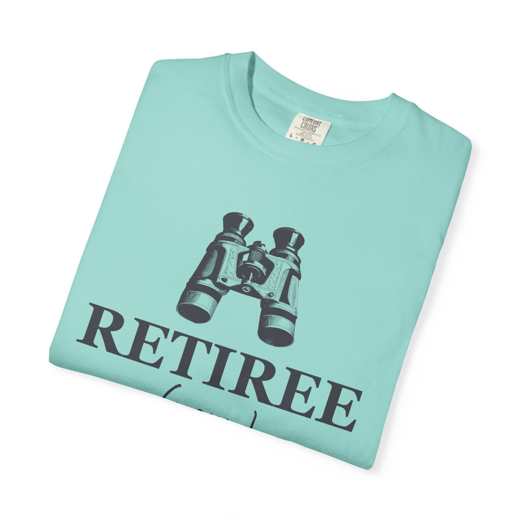 Gift Shirt - Retiree Professional Backyard Bird Watcher