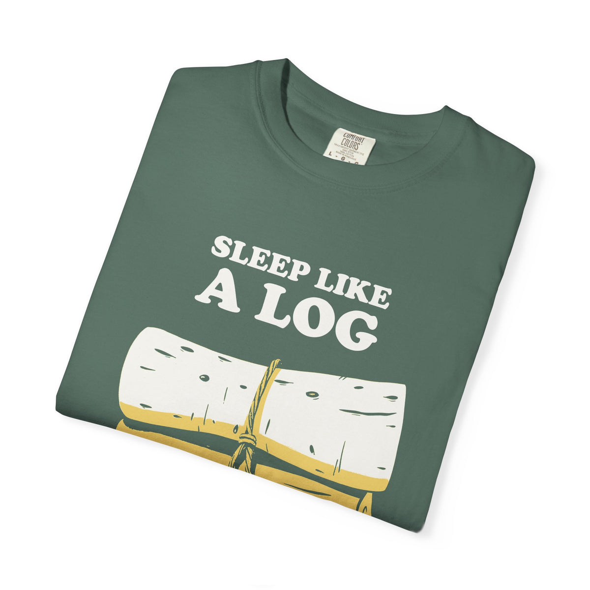 Funny Cabin Lover Shirt - Sleep Like a Log - Cabin Lover Gift