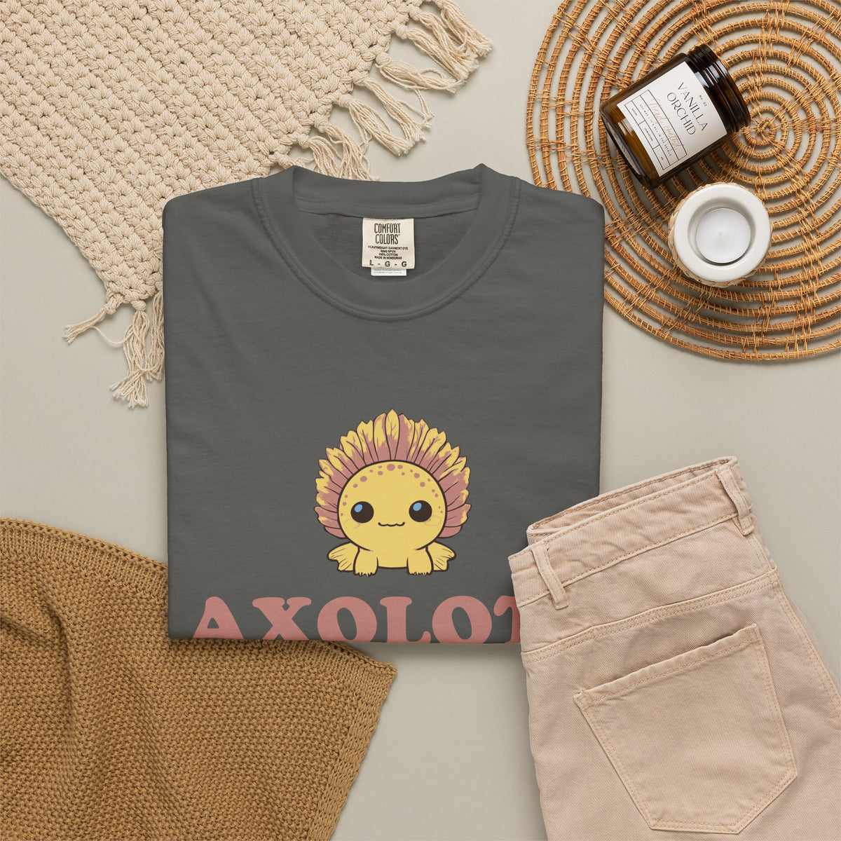 Axolotl Owner Shirt - Axolotl Head Empty Water Puppy Tee