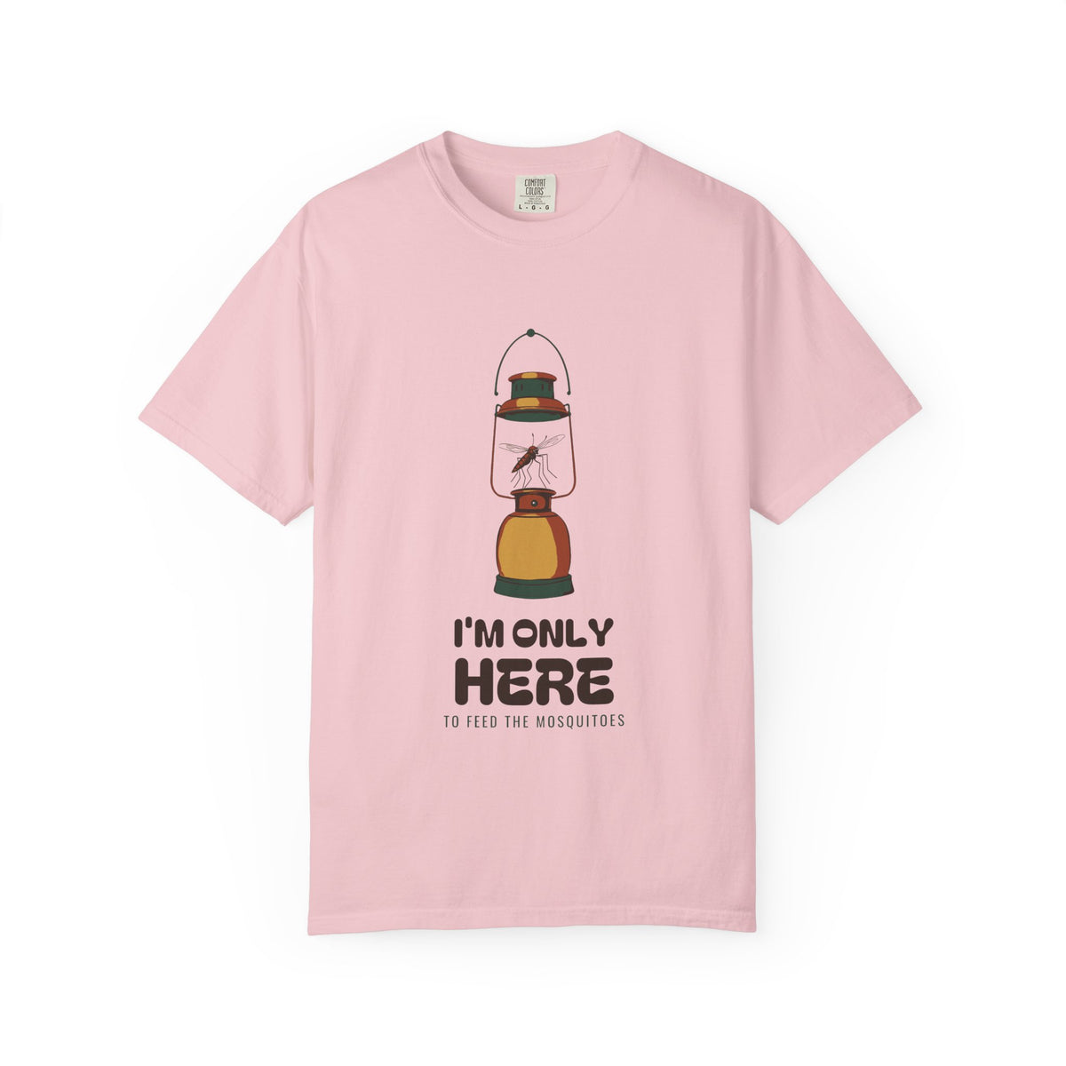 Funny Camping Shirt - I'm Only Here to Feed the Mosquitoes Tee
