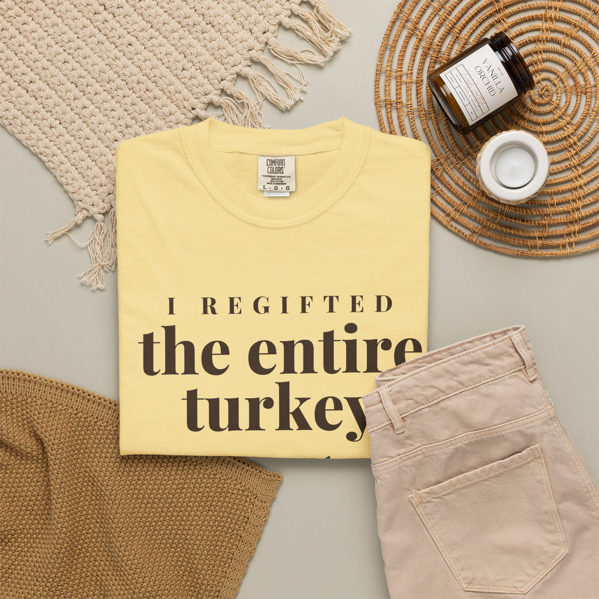Thanksgiving Host Shirt - I Regifted the Entire Turkey Tee
