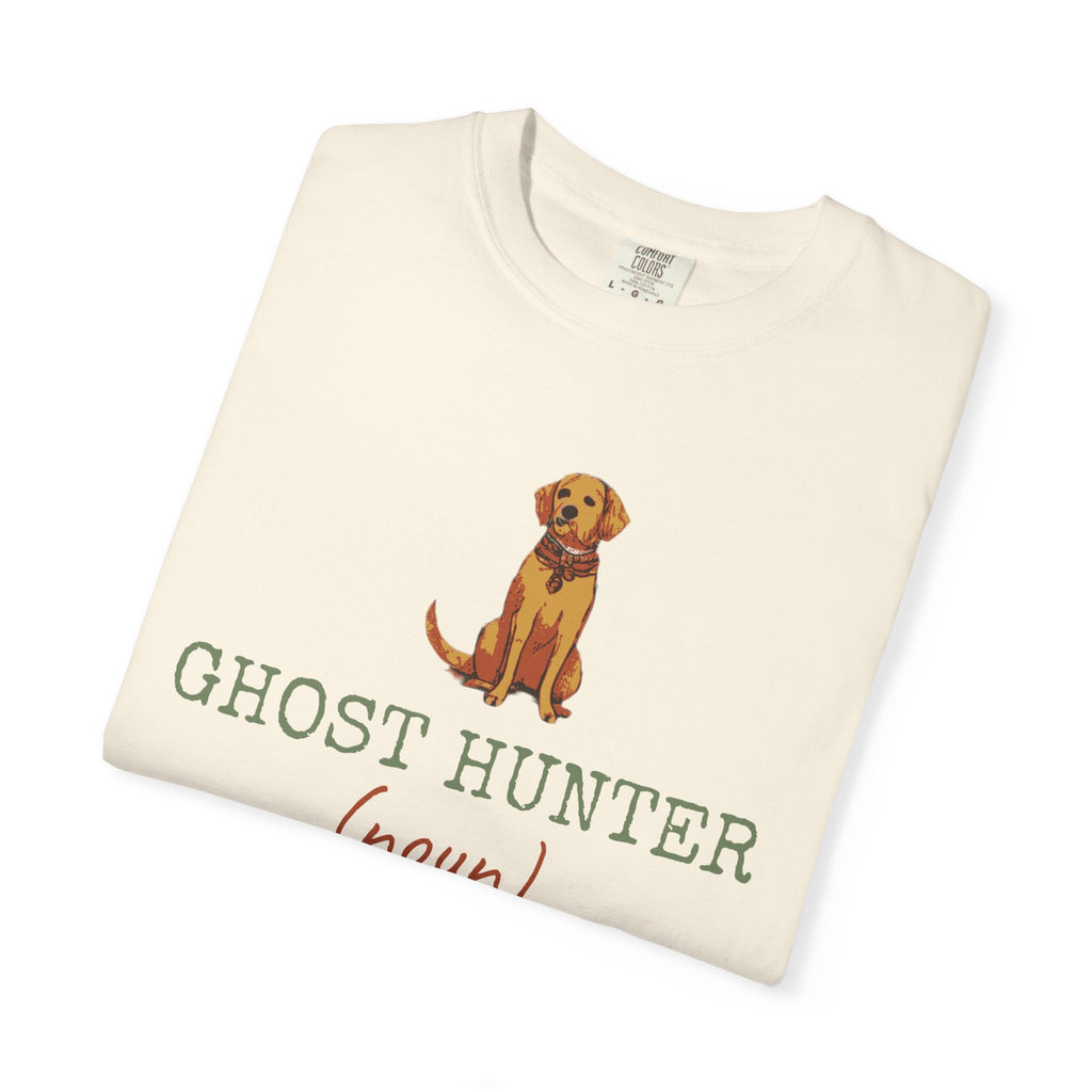 Dog Mom Halloween Shirt - Ghost Hunter Barks at Plastic Bags