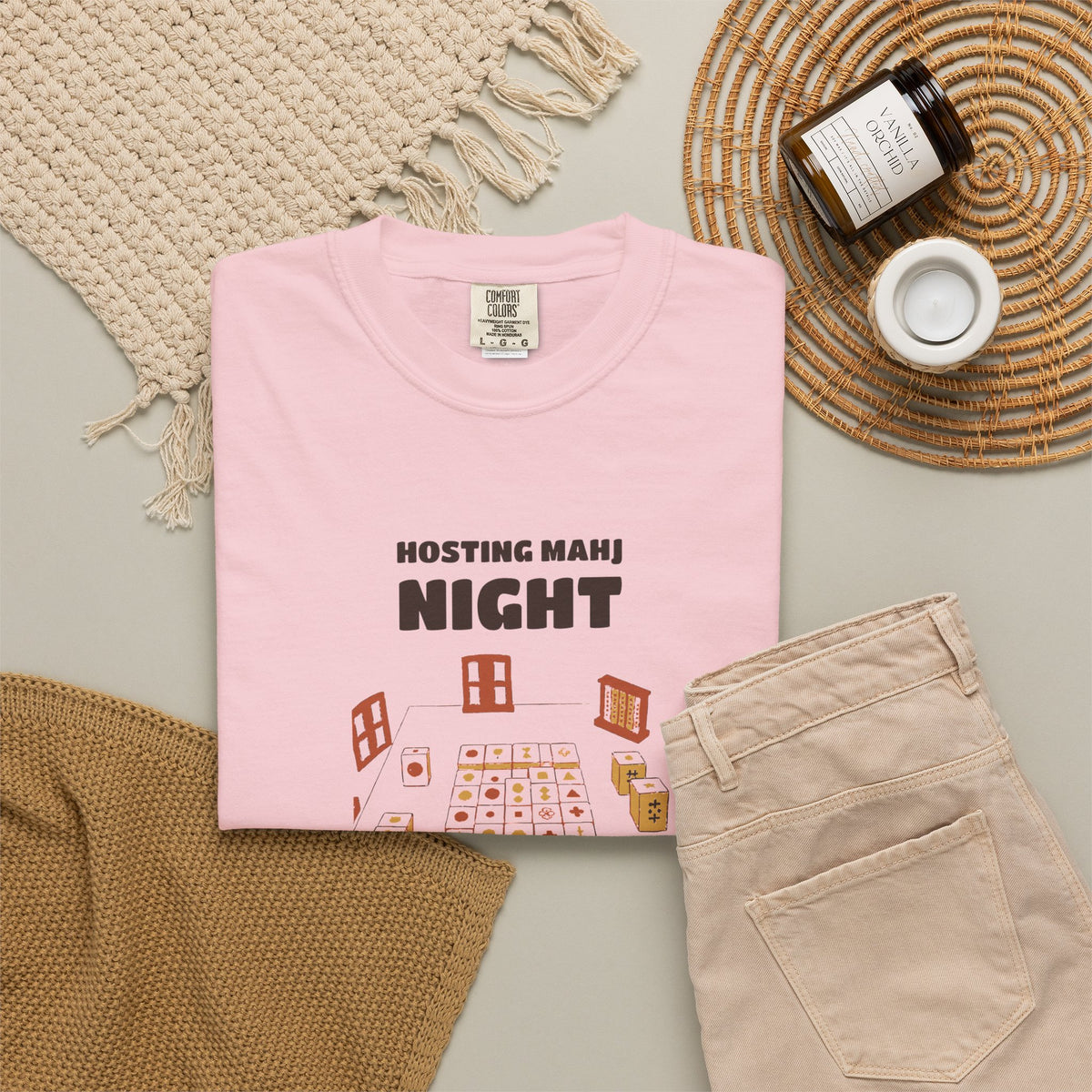 Funny Hosting Mahj Night Snacks Took Longer Than Setup Shirt