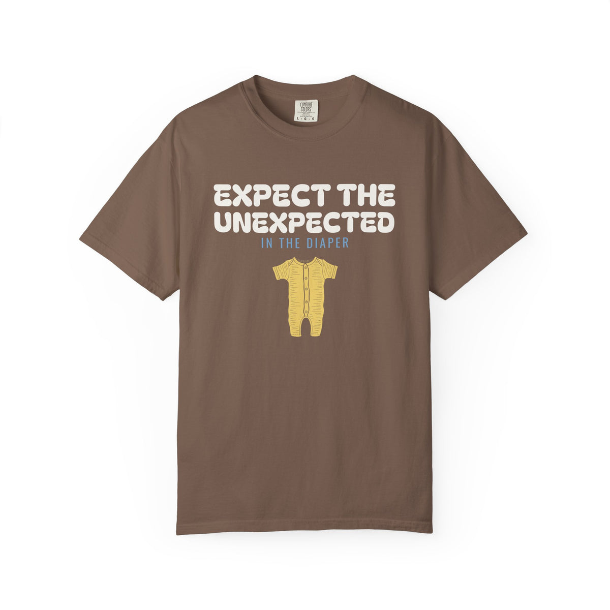New Dad Shirt - Expect the Unexpected in the Diaper Tee