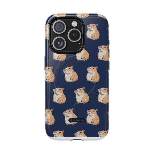 Capybara Pattern MagSafe Phone Case