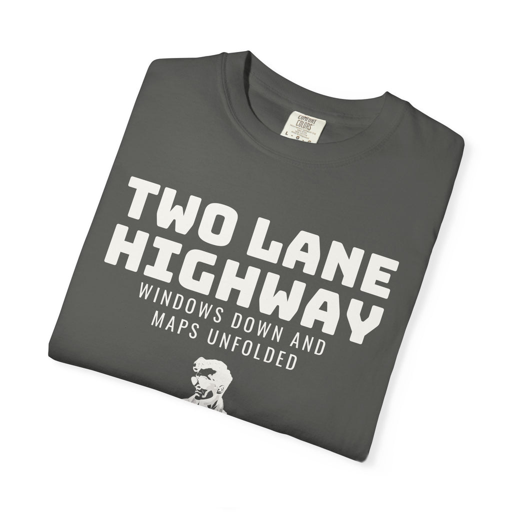 Lover Shirt - Two Lane Highway Windows Down and Maps Unfolded