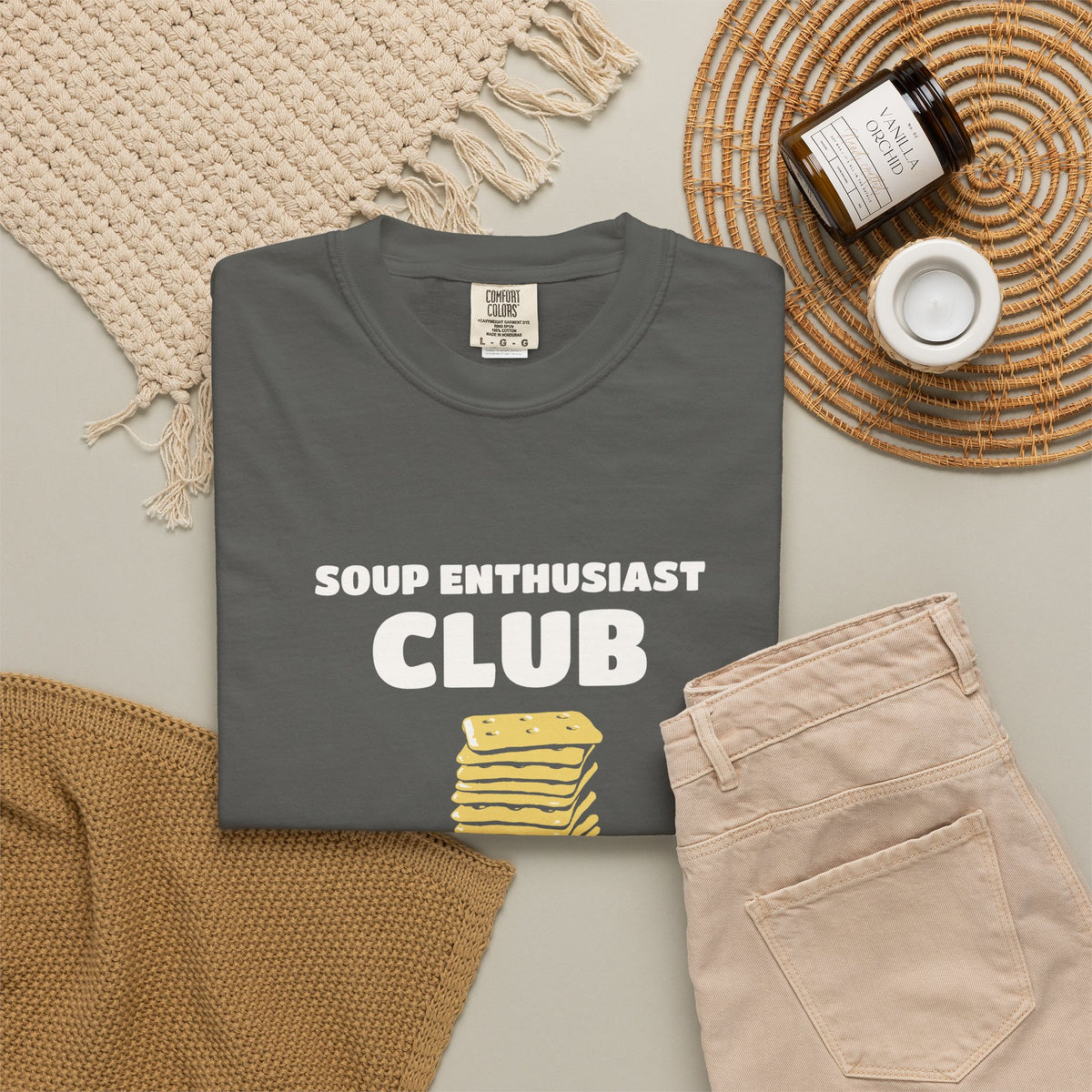 Enthusiastic Member Home Soup Fall Shirt - Soup Enthusiast Club Extra