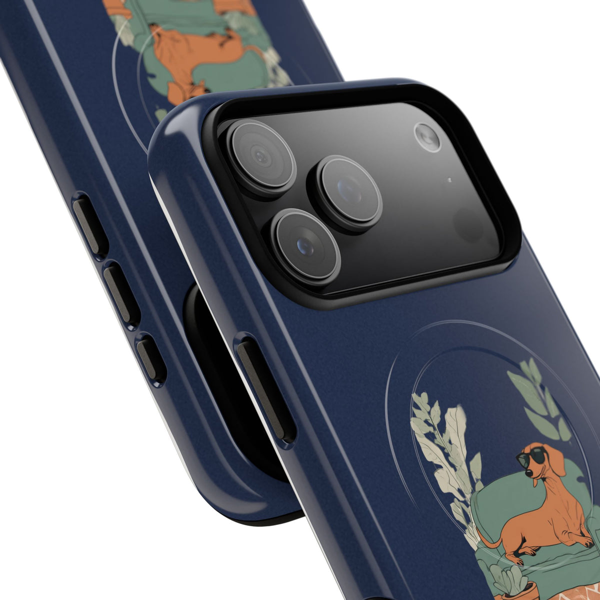 Working Hard So My Dog Can Sleep In MagSafe Phone Case